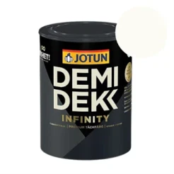 TILBUD: JOTUN DEMIDEKK Infinity 0,68 l. Farve: 9010 Reinweiss
