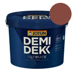TILBUD: JOTUN DEMIDEKK Ultimate 2,7 l. Farve: 0025 Svenskrød