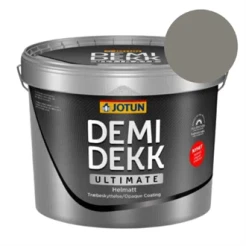 TILBUD: JOTUN DEMIDEKK Ultimate Helmat 2,7 l. Farve: 1462 Grå Skifer