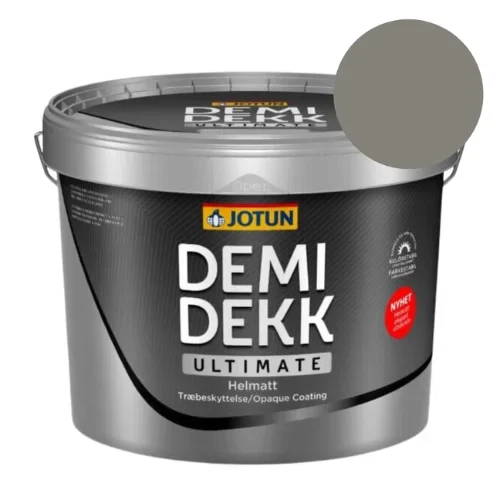 TILBUD: JOTUN DEMIDEKK Ultimate Helmat 2,7 l. Farve: 1462 Grå Skifer