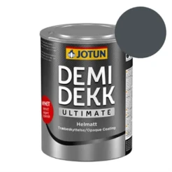 TILBUD: JOTUN DEMIDEKK Ultimate Helmat 0,68 l. Farve: 7016 Anthracite Grey