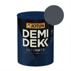 TILBUD: JOTUN DEMIDEKK Ultimate 0,68 l. Farve: 7016 Anthracite Grey