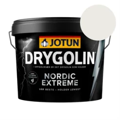 TILBUD: Jotun Drygolin Nordic Extreme 2,7 l. Farve: 1759 Lys Råhvid Ny