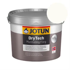 TILBUD: Jotun Drytech Murmaling 9 l. - 9010 Pure White