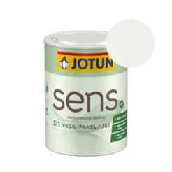 TILBUD: JOTUN SENS 0,68 l. Vægmaling (Glans 07) - Farve: 9918 Klassisk Hvit