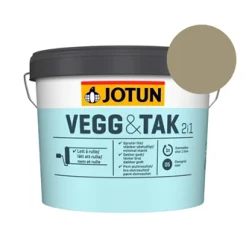 TILBUD: JOTUN Væg og loft 2,7 l. Farve: 8264 Kaki