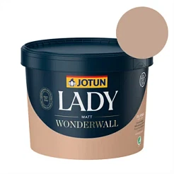 TILBUD: JOTUN LADY Wonderwall 2,7 l. Vægmaling. Farve 20047 Blushing Peach