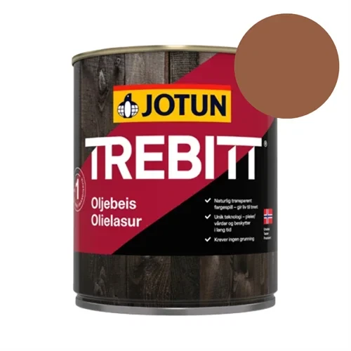 TILBUD: JOTUN TREBITT Oliebejdse - 9 L - Farve: 0510 Furu