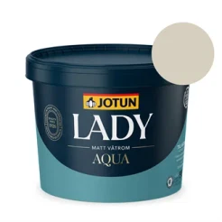 TILBUD: JOTUN LADY Aqua Vådrumsmaling 2,7 l. Mat - Glans 5. Farve: 10678 Space