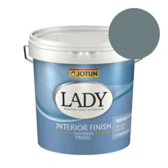 TILBUD: JOTUN LADY Interior Finish - Halvblank 2,7 l. Træmaling. Farve: 5489 Free Spirit