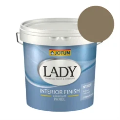 TILBUD: JOTUN LADY Interior Finish - Silkemat 2,7 l. Træmaling. Farve: 10963 Golden Bronze