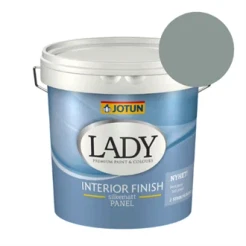 TILBUD: JOTUN LADY Interior Finish - Silkemat 2,7 l. Træmaling. Farve: 6379 Cityscape