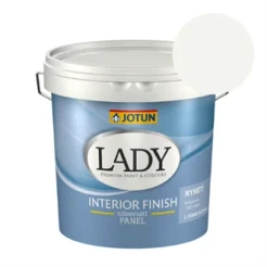 TILBUD: JOTUN LADY Interior Finish - Silkemat 2,7 l. Træmaling. Farve: 7236 Chi