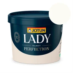 TILBUD: JOTUN LADY Perfection 2,7 l. Loftmaling. Farve 9010 Reinweiss
