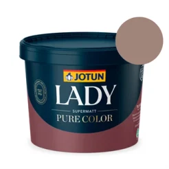 TILBUD: JOTUN LADY Pure Color 2,7 l. Vægmaling. Farve: 20055 Dusty Rose