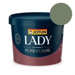 TILBUD: JOTUN LADY Pure Color 2,7 l. Vægmaling. Farve: 0125 Palmetto