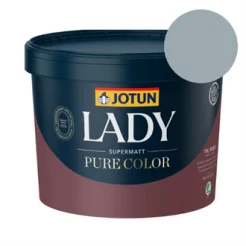 TILBUD: Jotun Lady Pure Color 9 l. Vægmaling - Farve: 4894 Ocean Air