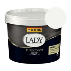 TILBUD: JOTUN LADY Pure Color 4,5 l. Vægmaling. Farve: 7236 Chi