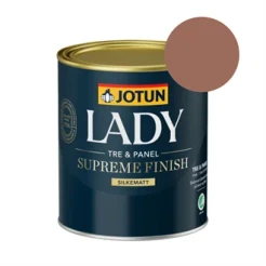 TILBUD: Jotun Lady Supreme Finish 0,68 l. Glans 15 - Farve: 20118 Amber Red