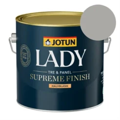 TILBUD: Jotun Lady Supreme Finish 2,7 l. Glans 40 - Farve: 9905 Ebony