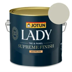TILBUD: Jotun Lady Supreme Finish 2,7 l. Glans 40 - Farve: Ludgrå