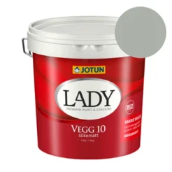 TILBUD: JOTUN LADY Væg 10 Vægmaling  2,7 l. (Glans 10). Farve: 7163 Minty Breeze