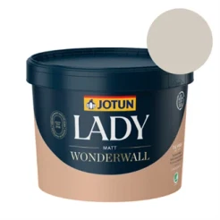 TILBUD: JOTUN LADY Wonderwall 9 l. Vægmaling. Farve 12182 Gentle Whisper