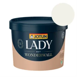 TILBUD: JOTUN LADY Wonderwall 9 l. Vægmaling. Farve 1624 Letthet