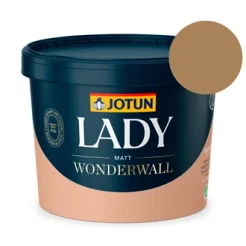 TILBUD: JOTUN LADY Wonderwall 9 l. Vægmaling. Farve: 10001 Dijon Yellow
