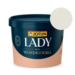 TILBUD: JOTUN LADY Wonderwall 9 l. Vægmaling. Farve: Grålig Hvid