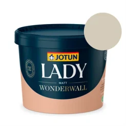 TILBUD: JOTUN LADY Wonderwall 9 l. Vægmaling. Farve: Gylden Beige