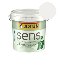 TILBUD: JOTUN SENS 2,7 l. Vægmaling (Glans 07). BESTSELLER - Klassisk hvit