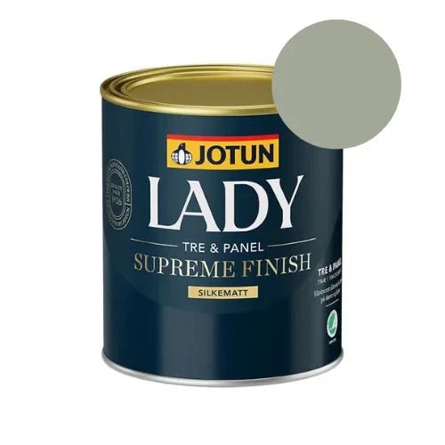TILBUD: Jotun Lady Supreme Finish 0,68 l. Glans 15 - Farve: Dæmpet Grøn