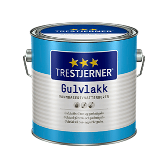 Trestjerner Gulvlak - Silkemat