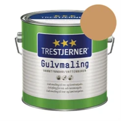 TILBUD: Jotun Trestjerner Gulvmaling 2,7 l. Mat - Farve: 1536 Burnt Ochre