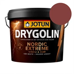 TILBUD: JOTUN DRYGOLIN NORDIC EXTREME - Vindue & Dør 2,7 l. Farve: 2747 Stilrød