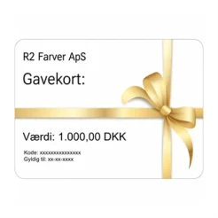 Gavekort 1000 kr.
