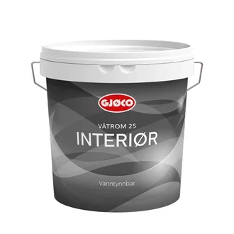 Gjøco - Interiør 25 vådrumsmaling