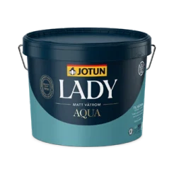 JOTUN LADY Aqua Mat Glans 5 - Vådrumsmaling 2,7 Liter