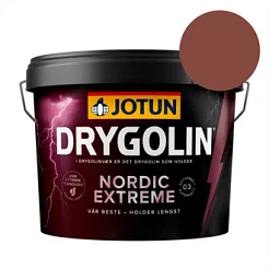 TILBUD: Jotun Drygolin Nordic Extreme Supermat 9 l. Farve: Rødbrun