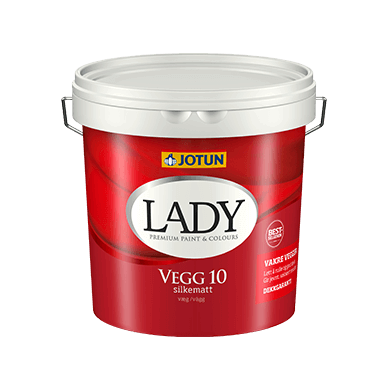 JOTUN LADY Væg 10 Vægmaling - Glans 10 - 9 l. BESTSELLER