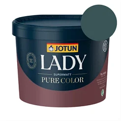 TILBUD: JOTUN LADY Pure Color 9 l. Vægmaling. Farve s7020-b30g