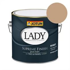 TILBUD: JOTUN LADY Supreme Finish 2,7 l. (mat/Glans 03). Farve: 12074 Peachy