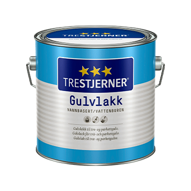 Trestjerner Gulvlak - Halvblank