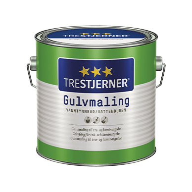 Trestjerner Gulvmaling - mat