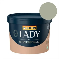 TILBUD: JOTUN LADY Wonderwall 9 l. Vægmaling. Farve 7685 Subtle Green